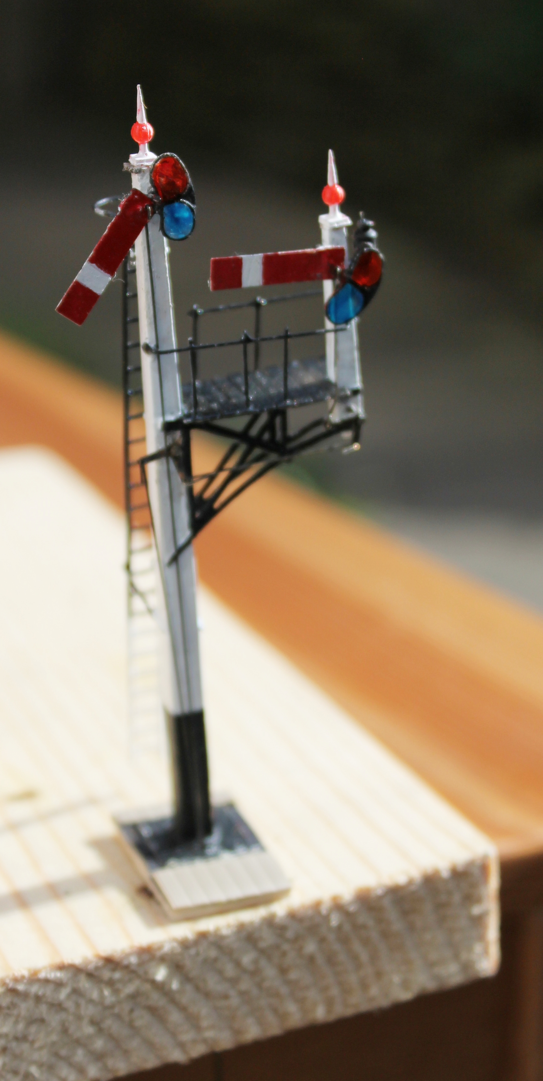4mm scale GWR Square post Bracket Signal